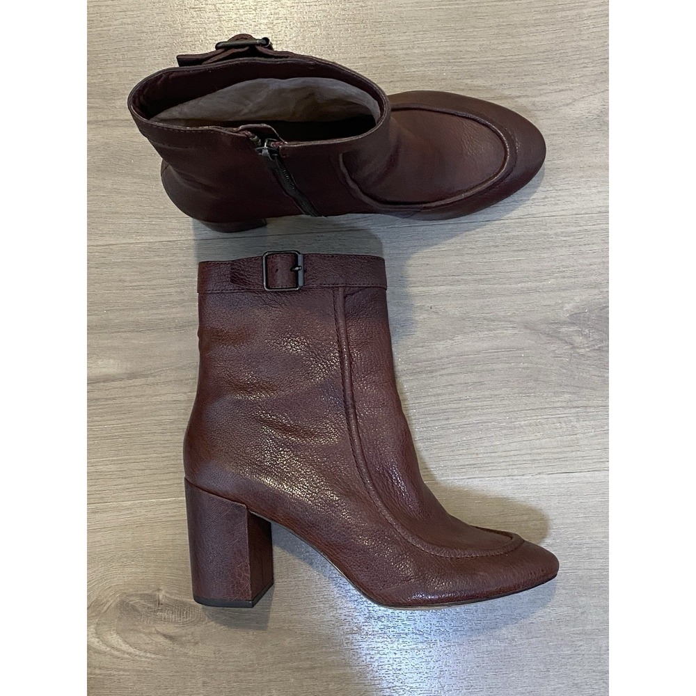 Pour La Victoire Vero Cuoio Brown Leather Boots Women's US 8.5